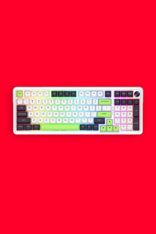 REDRAGON - K686WGB-RGB-MAX EISA 98+1 Keyboard - green