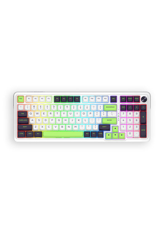 REDRAGON - K686WGB-RGB-MAX EISA 98+1 Keyboard - green