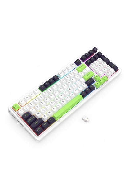 REDRAGON - K686WGB-RGB-MAX EISA 98+1 Keyboard - green