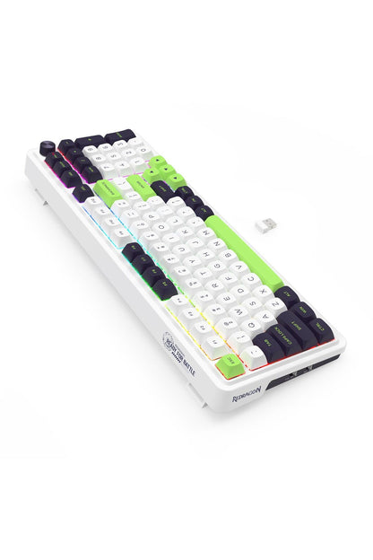 REDRAGON - K686WGB-RGB-MAX EISA 98+1 Keyboard - green