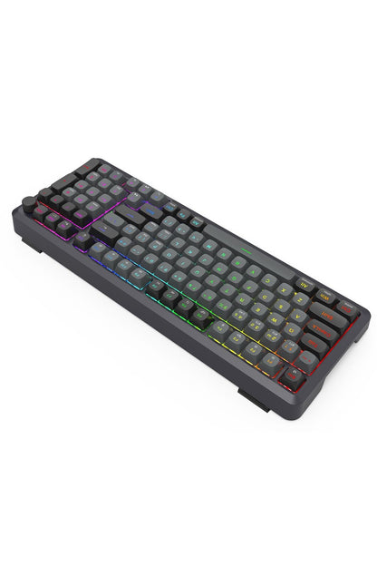 REDRAGON - K688GB-RGB-PRO Bragi Gasket Keyboard - black