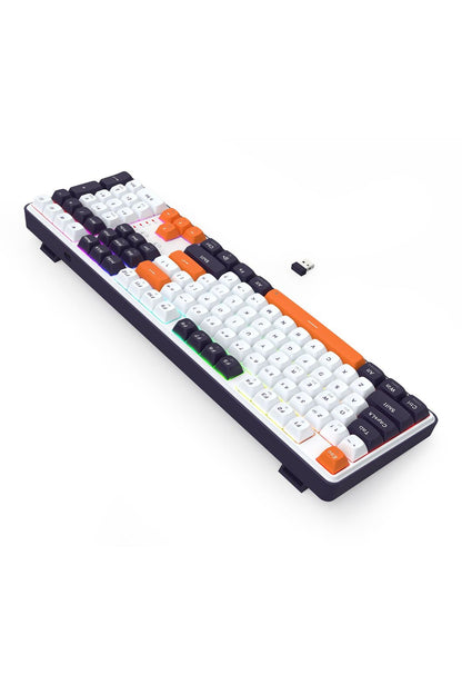 REDRAGON - K689WBO-RGB-PRO Wyvern 108K Keyboard - white