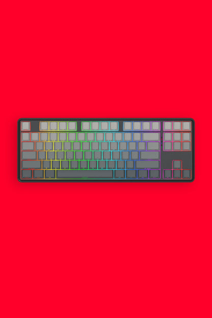 REDRAGON - K707SP-RGB-PRO S.Blade TKL Keyboard - charcoal