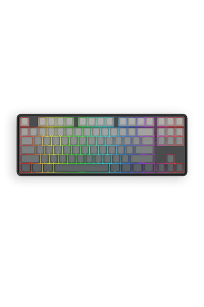 REDRAGON - Redragon K707SP RGB Pro Star Blade Charcoal TKL Gasket Wireless Mechanical Keyboard - charcoal