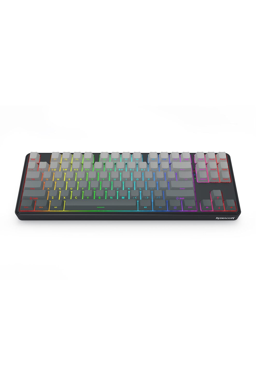 REDRAGON - Redragon K707SP RGB Pro Star Blade Charcoal TKL Gasket Wireless Mechanical Keyboard - charcoal