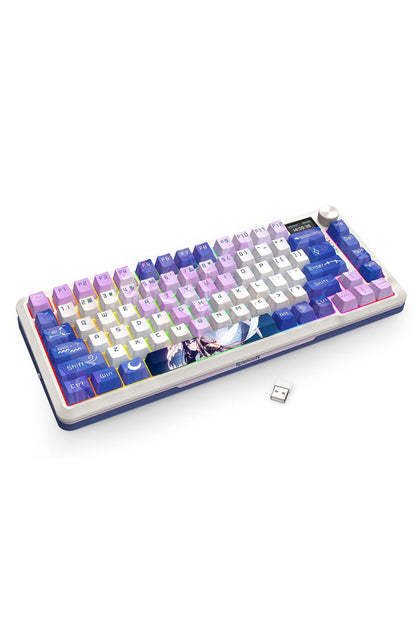 REDRAGON - K708AK-RGB-PRO Fleact 75% Keyboard - purple