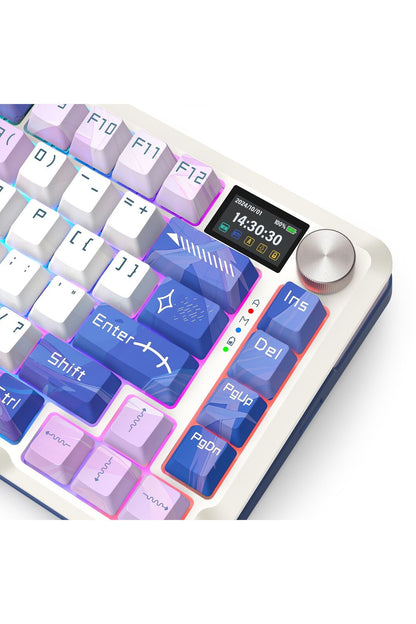 REDRAGON - K708AK-RGB-PRO Fleact 75% Keyboard - purple