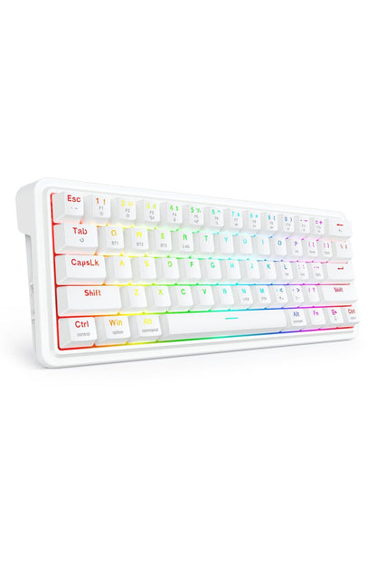 REDRAGON - K730W-RGB-PRO Draconic V2 Keyboard - white