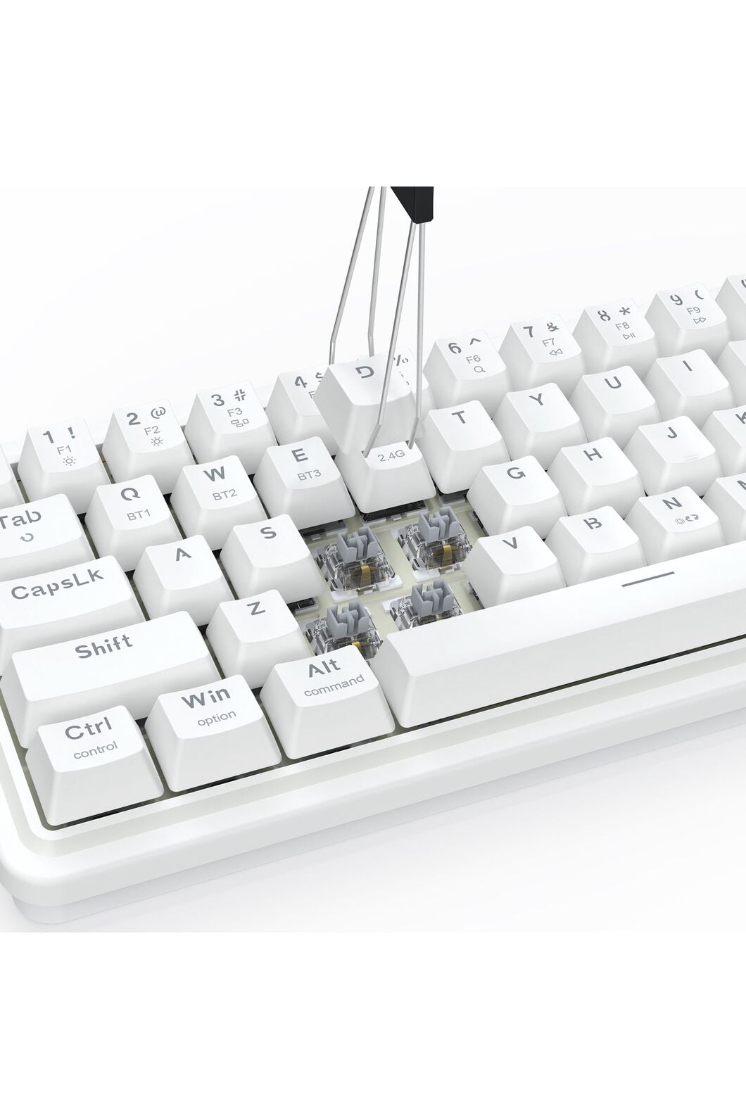 REDRAGON - K730W-RGB-PRO Draconic V2 Keyboard - white