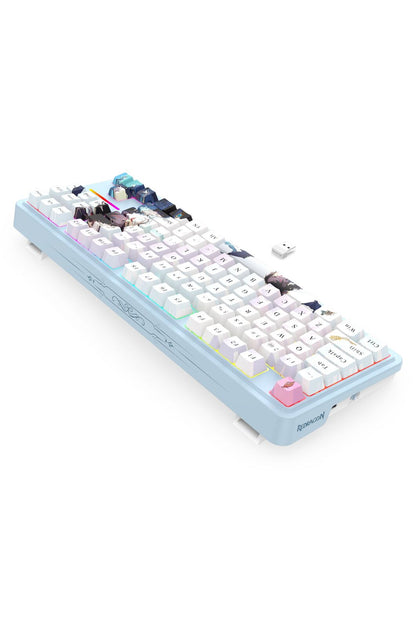 REDRAGON - K728AK-RGB-PRO Antonium Pro Keyboard - blue