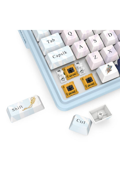 REDRAGON - K728AK-RGB-PRO Antonium Pro Keyboard - blue
