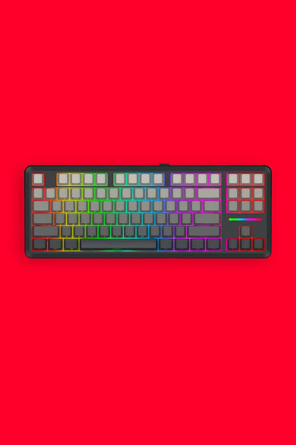 REDRAGON - K734SP-RGB-PRO WildslashTKL Keyboard - charcoal