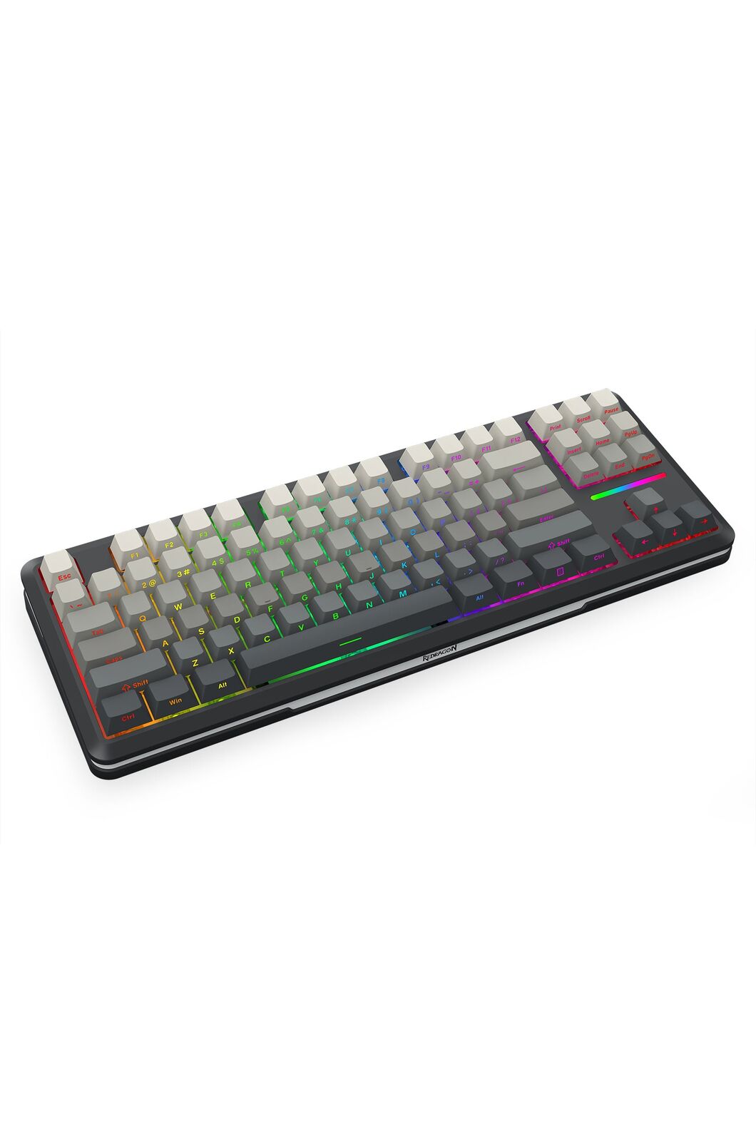 REDRAGON - K734SP-RGB-PRO WildslashTKL Keyboard - charcoal