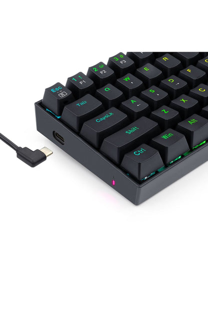 REDRAGON - K630RGB Dragonborn 65% Keyboard - black