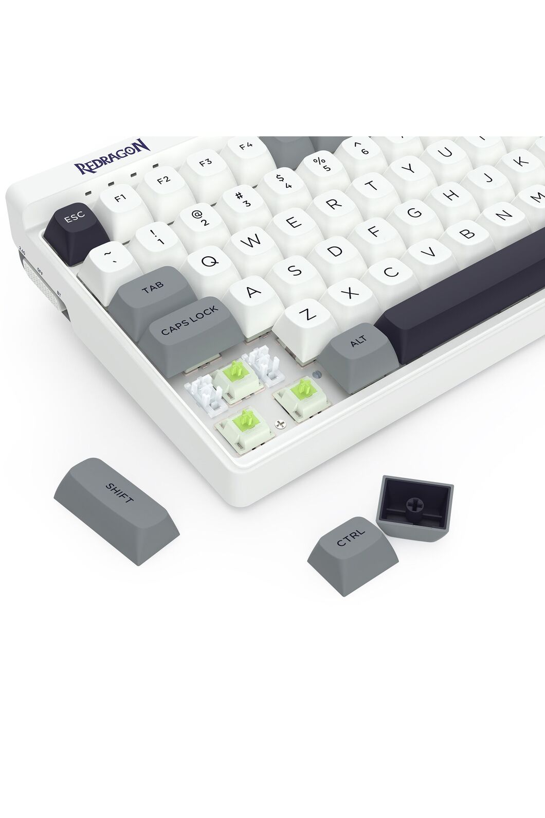 REDRAGON - K656WGB-RGB-PRO Garen Pro Keyboard - white