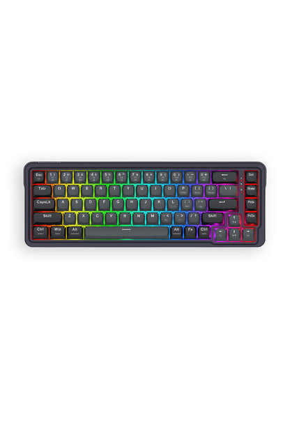 REDRAGON - Redragon K709GB RGB M 68% UltraMag Rapid Trigger Magnetic HE Keyboard - black