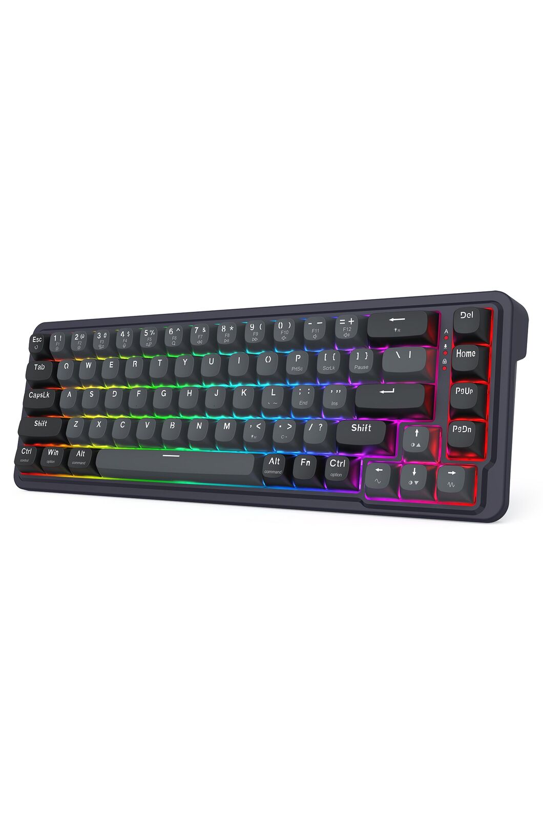 REDRAGON - Redragon K709GB RGB M 68% UltraMag Rapid Trigger Magnetic HE Keyboard - black