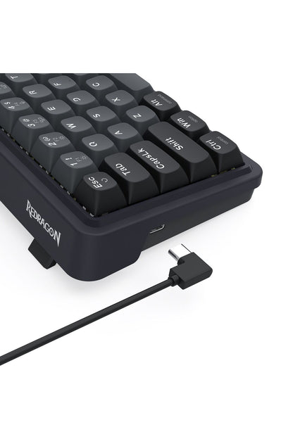 REDRAGON - K709GB-RGB-M 68% UltraMag Keyboard - black