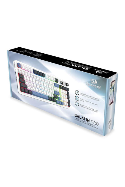 REDRAGON - K719WGB-RGB-PRO Artemis Pro Keyboard - white
