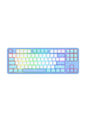 REDRAGON - Redragon K707WBB RGB S.Blade White/Blue TKL Gasket Mounted Linear Gaming Keyboard - white-blue