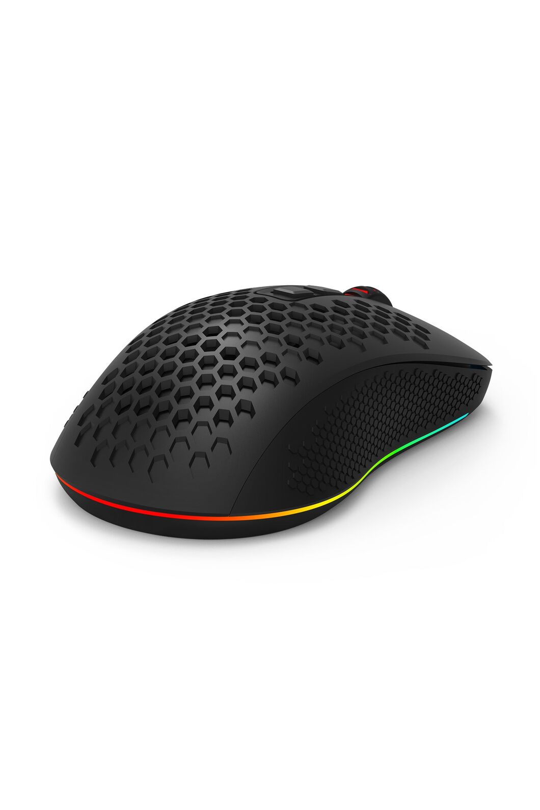 REDRAGON - Redragon M694-RGB Hana Black Honeycomb Tri-Mode RGB Gaming Mouse - black