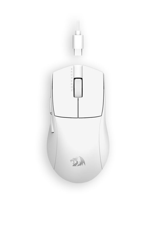 REDRAGON - M724W Throne 30G Acc Mouse - white