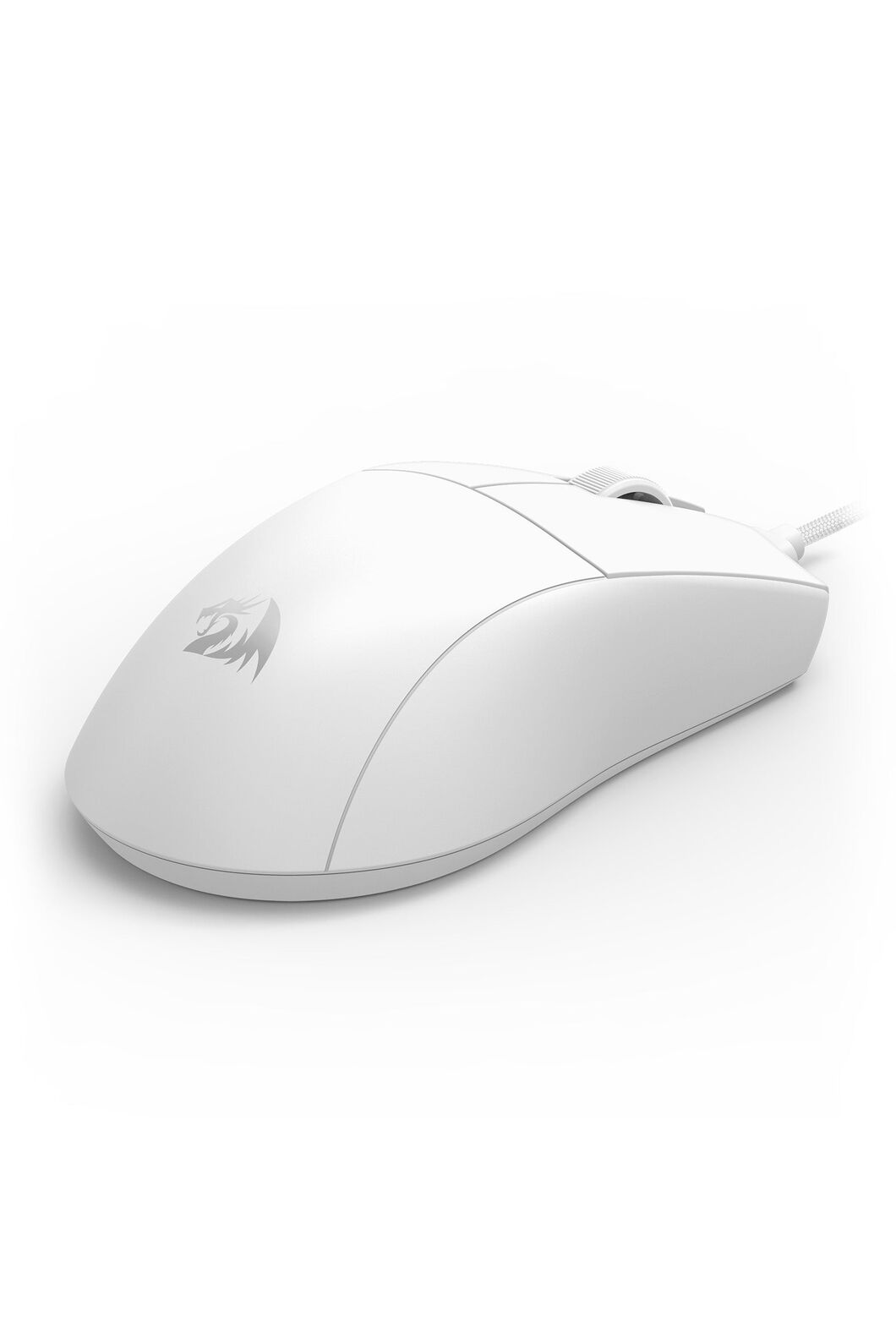 REDRAGON - Redragon M724W Throne White Ultra-Light Wired Gaming Mouse - white