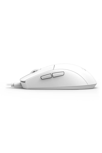REDRAGON - Redragon M724W Throne White Ultra-Light Wired Gaming Mouse - white