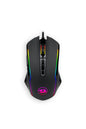 REDRAGON - Redragon M910-K Ranger Black Full-Size RGB USB Wired Gaming Mouse - black