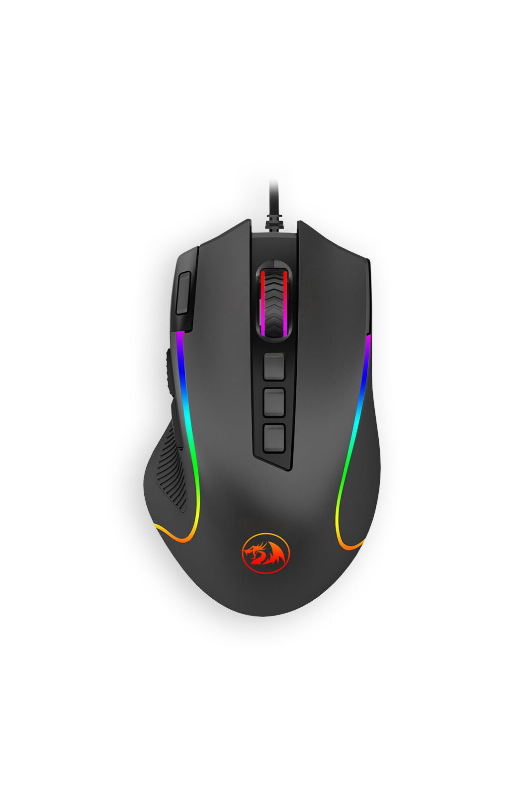 REDRAGON - Redragon M612 Predator RGB Black Wired Entry-Level Gaming Mouse - black