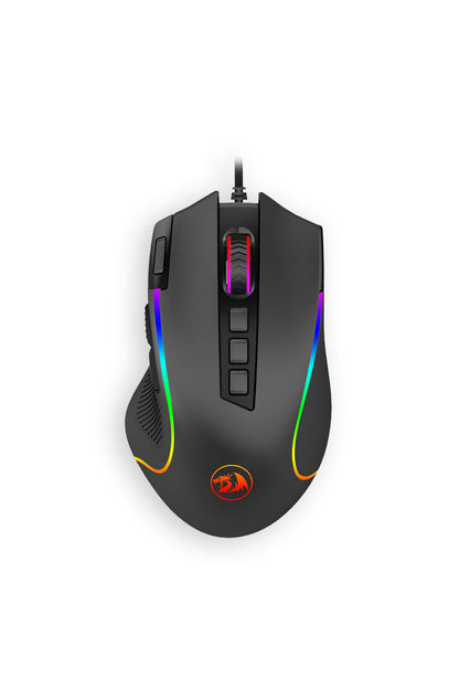 REDRAGON - Redragon M612 Predator RGB Black Wired Entry-Level Gaming Mouse - black