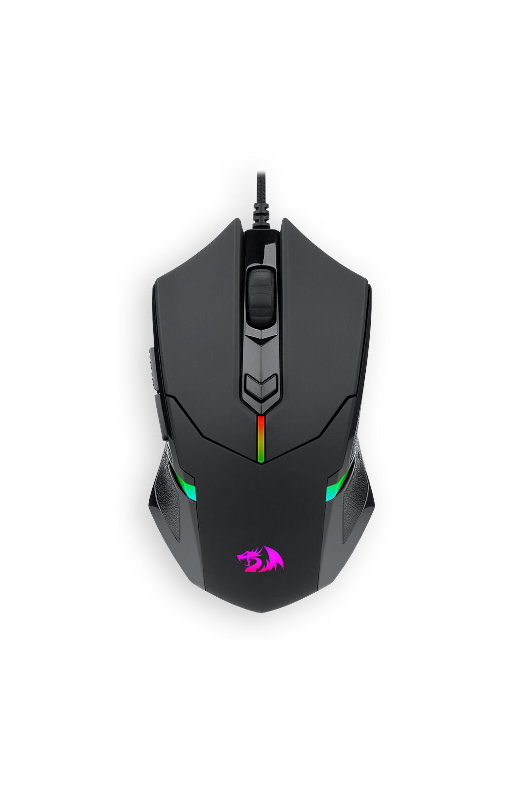 REDRAGON - Redragon M601 Centrophor Black Adjustable Weight USB Wired RGB Gaming Mouse - black