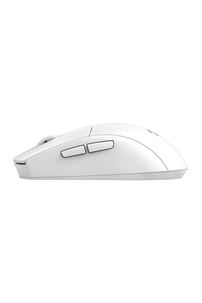 REDRAGON - Redragon M916W-STD K1ng Standard White Ultra-Light Tri-Mode 16000 DPI Gaming Mouse - white
