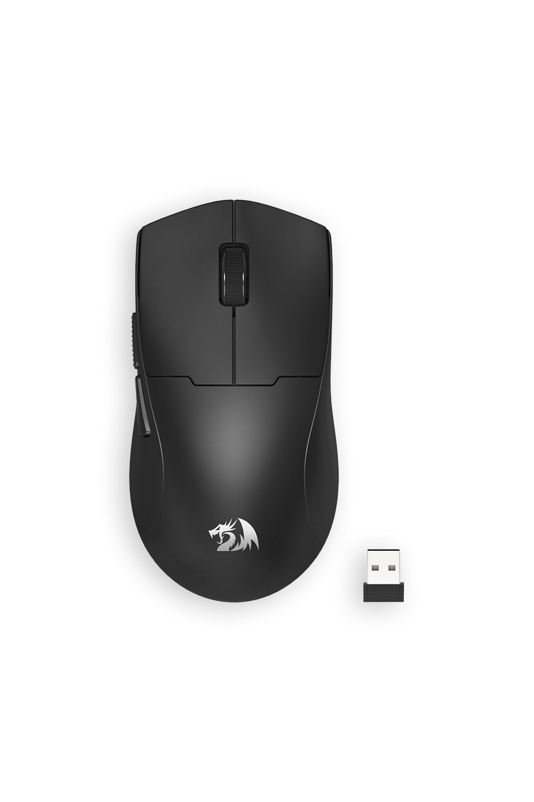 REDRAGON - Redragon M918-PRO K1ng Max Black Ultra-Light Tri-Mode 26000 DPI Esports Gaming Mouse - black
