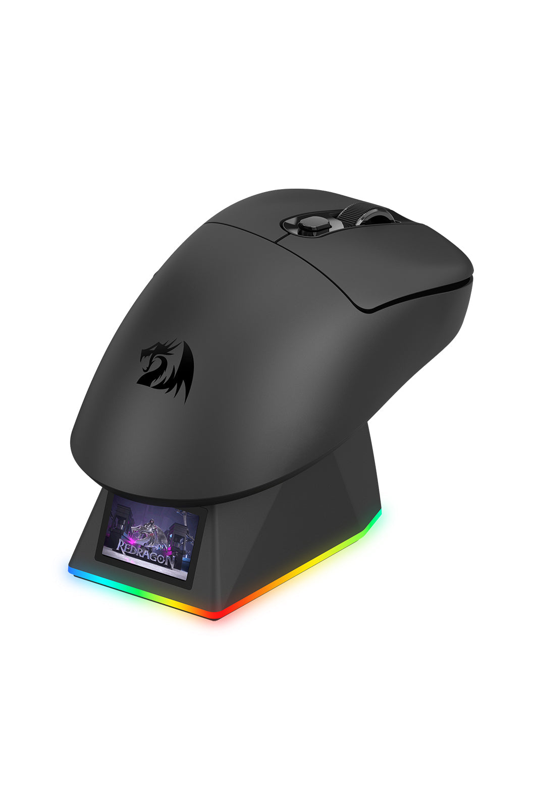 REDRAGON - Redragon M998-ULT Ebony Dual 8K Mouse - black