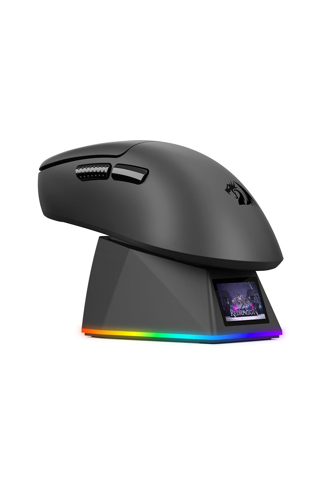 REDRAGON - Redragon M998-ULT Ebony Dual 8K Mouse - black