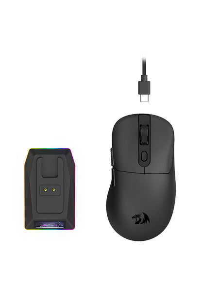 REDRAGON - Redragon M998-ULT Ebony Dual 8K Mouse - black