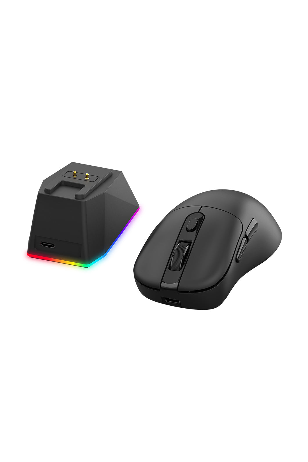 REDRAGON - Redragon M998-ULT Ebony Dual 8K Mouse - black