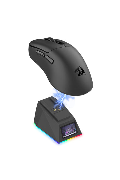 REDRAGON - Redragon M998-ULT Ebony Dual 8K Mouse - black