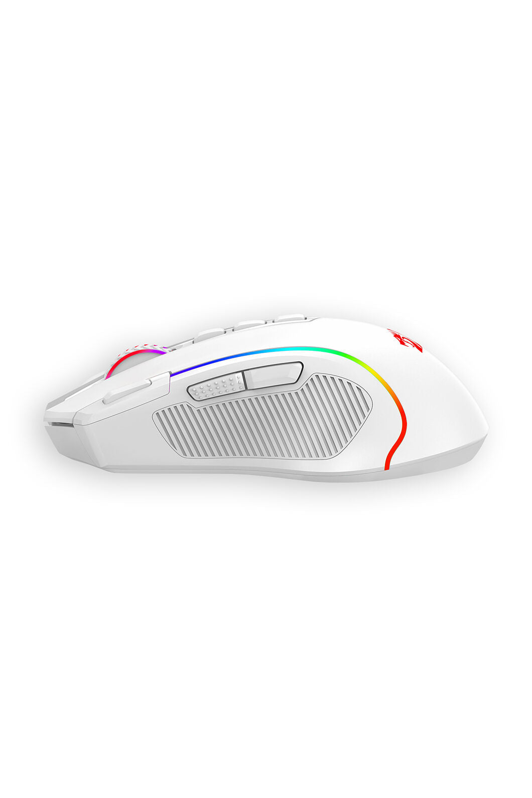 REDRAGON - Redragon M612W-PRO Predator White Tri-Mode Wireless RGB Gaming Mouse - white