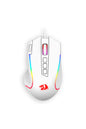 REDRAGON - Redragon M612W Predator Gaming Mouse Wired RGB Rapid Fire - white