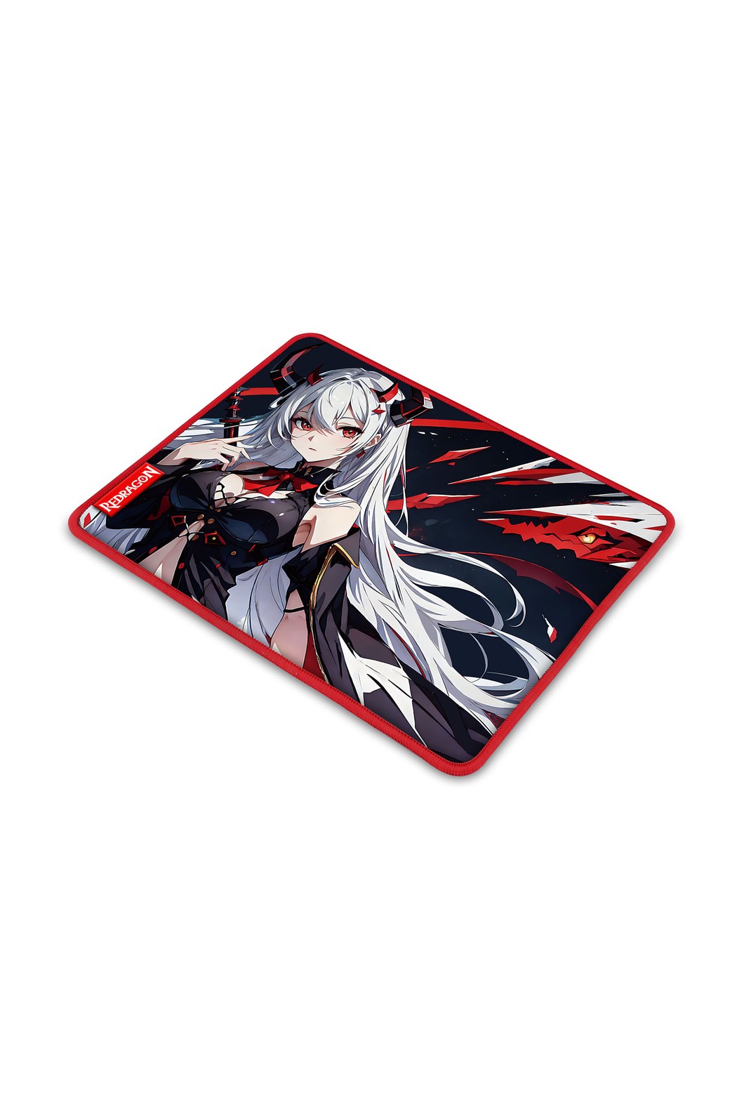 REDRAGON - Redragon P047 AK2 Black Compact Smooth Control Gaming Mouse Pad - black