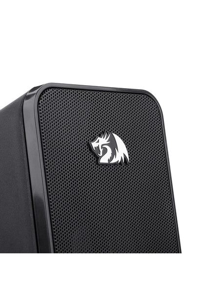REDRAGON - Redragon GS500 Stentor Black Desktop Stereo Gaming Speakers - black