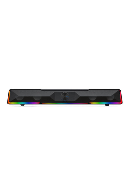 REDRAGON - Redragon GS516 Catnonn Black Extra-Wide RGB Bluetooth Sound Bar Speaker - black