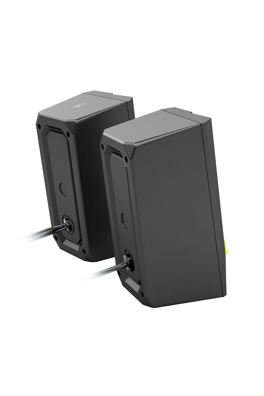 REDRAGON - Redragon GS520 Anvil Black Vertical RGB Touch Control Desktop Speaker - black