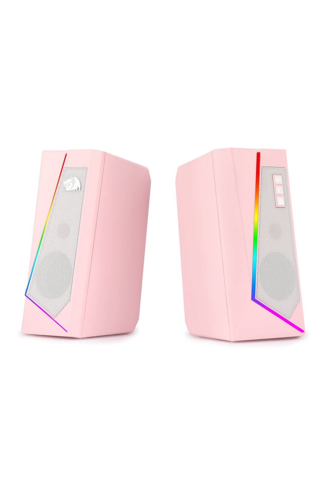 REDRAGON - Redragon GS520P Anvil Pink Vertical RGB Touch Control Desktop Speaker - pink