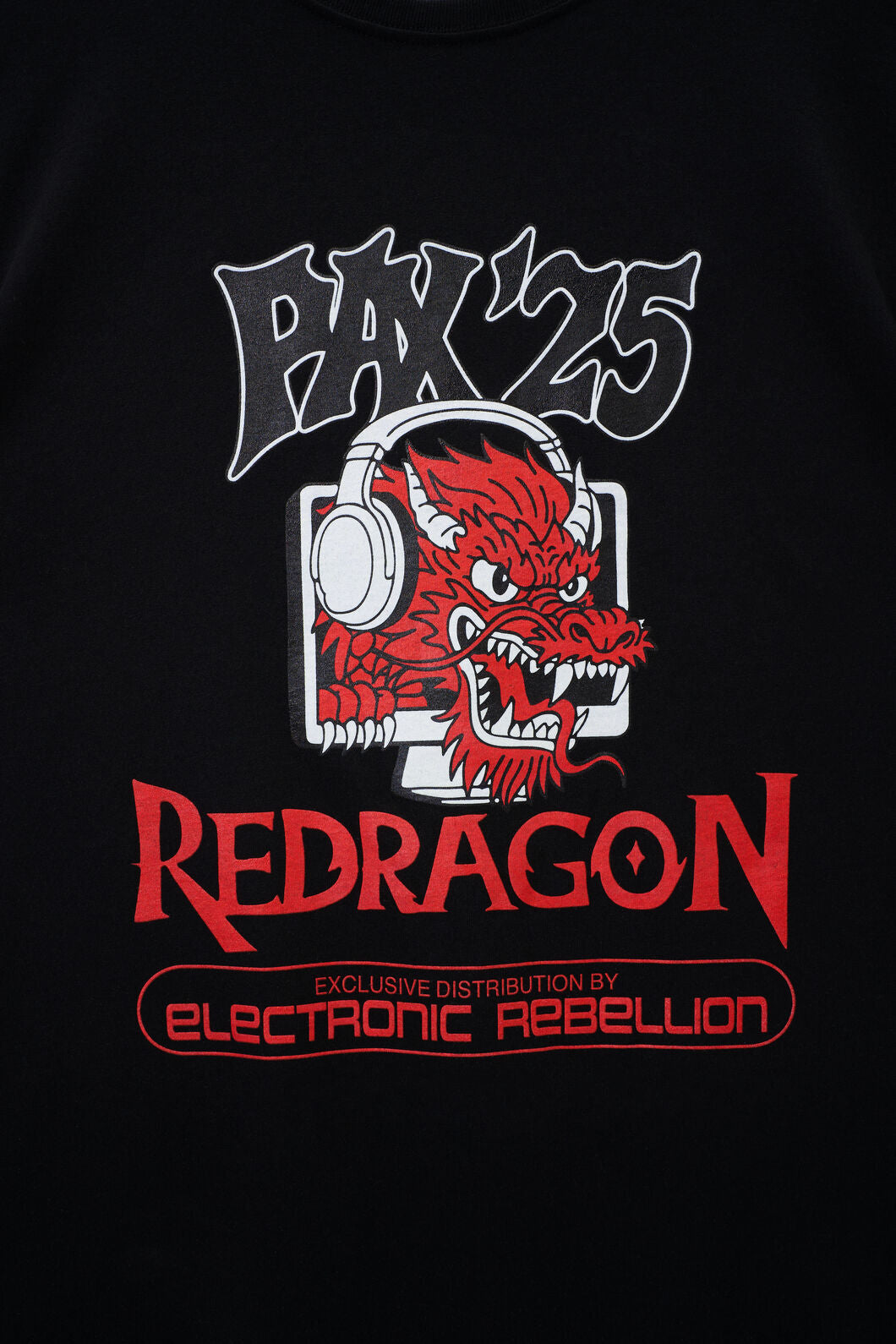 REDRAGON - PAX Redragon Tee-black -Black - black