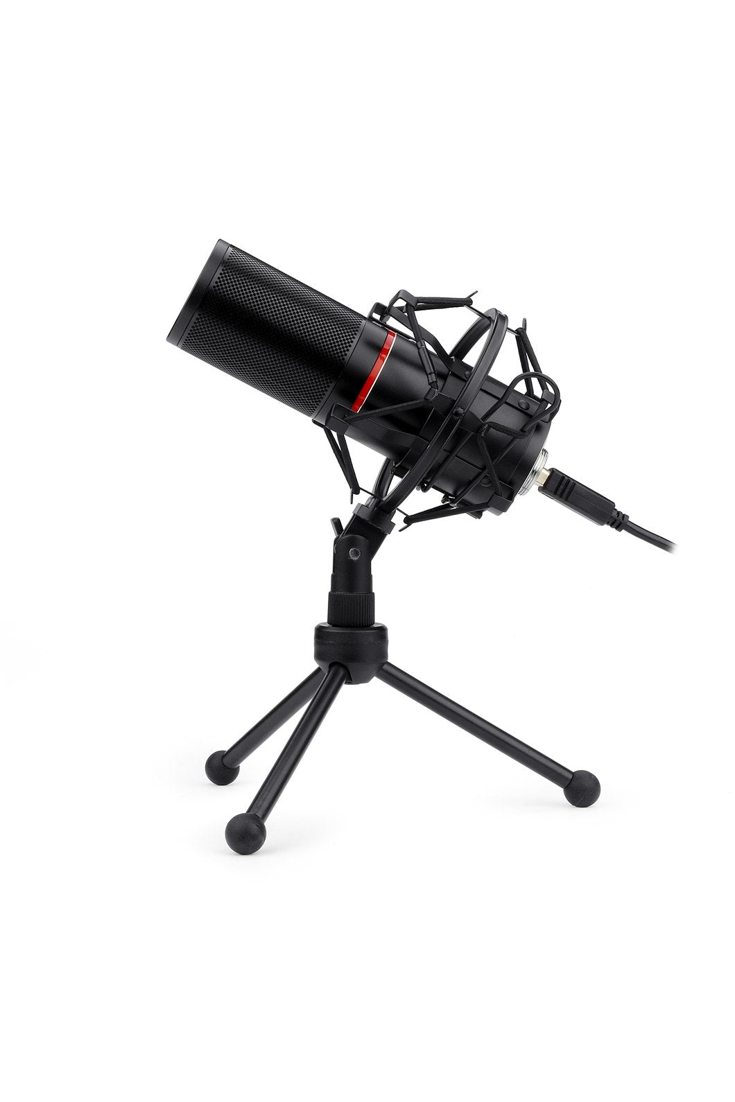 REDRAGON - Redragon GM300 Blazar Black USB Cardioid Condenser Microphone - black