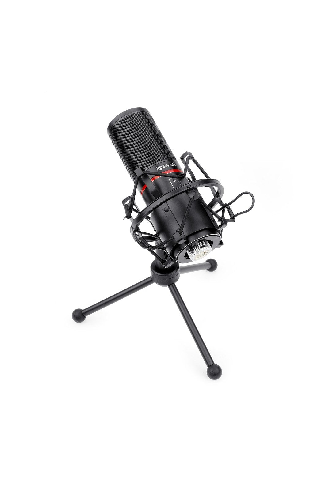 REDRAGON - Redragon GM300 Blazar Black USB Cardioid Condenser Microphone - black
