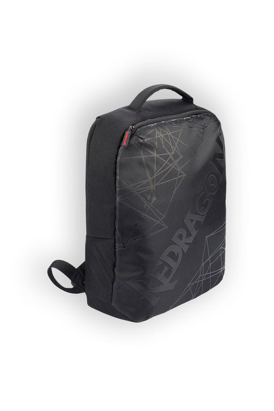 REDRAGON - Redragon GB-76 Black Laptop Backpack 15.6-Inch Protective Storage Carry Bag - black